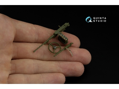 M3a1 Scout Car - 3d-printed & Coloured Interior (For Zvezda Kits) - zdjęcie 6