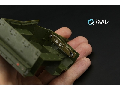 M3a1 Scout Car - 3d-printed & Coloured Interior (For Zvezda Kits) - zdjęcie 9
