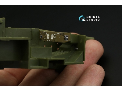 M3a1 Scout Car - 3d-printed & Coloured Interior (For Zvezda Kits) - zdjęcie 10