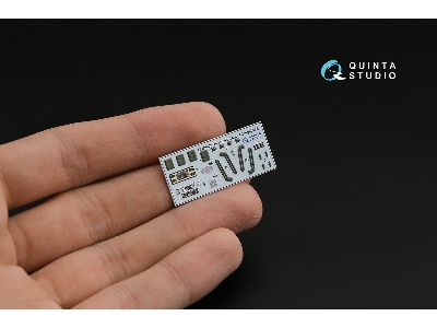 Quad Gun Tractor - 3d-printed & Coloured Interior (For Tamiya Kits) - zdjęcie 3