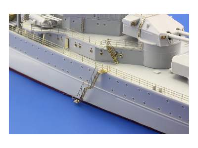  Admiral Hipper railings 1/350 - Trumpeter - blaszki - zdjęcie 3