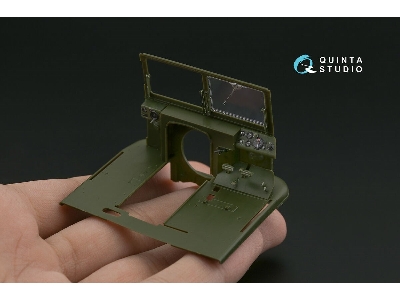 Stz-5 Bm-13 - 3d-printed & Coloured Interior (For Zvezda Kits) - zdjęcie 1