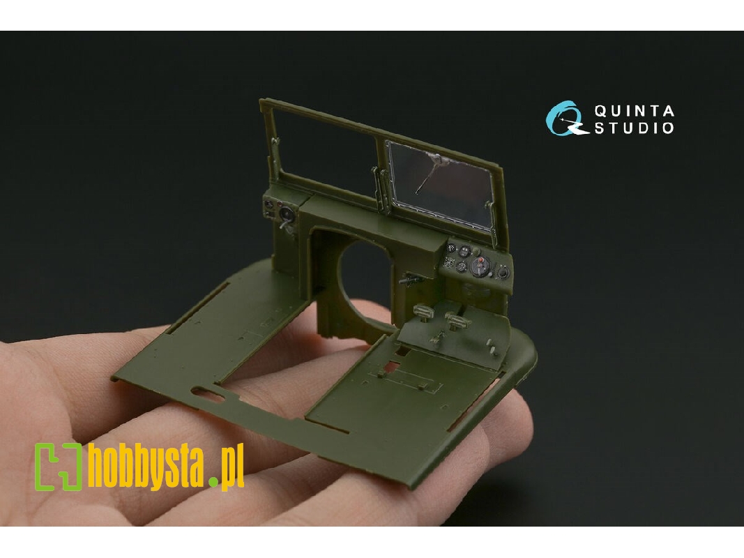 Stz-5 Bm-13 - 3d-printed & Coloured Interior (For Zvezda Kits) - zdjęcie 1 Stz-5 Bm-13 - 3d-printed & Coloured Interior (For Zvezda Kits) - zdjęcie 1