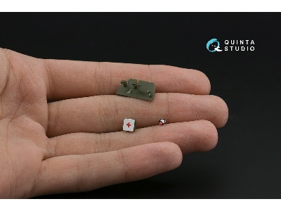 Stz-5 Bm-13 - 3d-printed & Coloured Interior (For Zvezda Kits) - zdjęcie 10