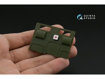 Stz-5 Bm-13 - 3d-printed & Coloured Interior (For Zvezda Kits) - zdjęcie 11