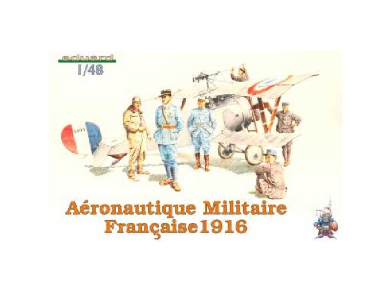 Aeronautique Militaire Francaise 1916 1/48 - figurki - zdjęcie 1 Aeronautique Militaire Francaise 1916 1/48 - figurki - zdjęcie 1