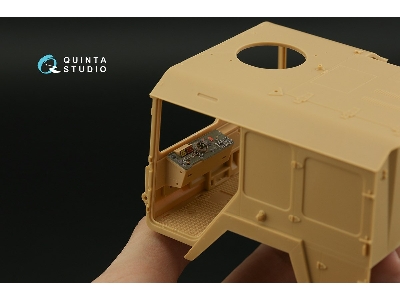 Man Mil Gl Family - 3d-printed & Coloured Interior (For Hobby Boss Kits) - zdjęcie 10