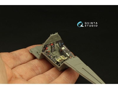 Focke Wulf Fw-190 A-6 - 3d-printed & Coloured Interior (For Border Model Kits) - zdjęcie 1