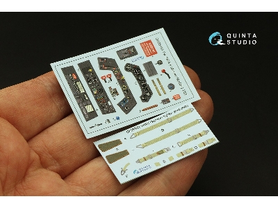 Focke Wulf Fw-190 A-6 - 3d-printed & Coloured Interior (For Border Model Kits) - zdjęcie 3