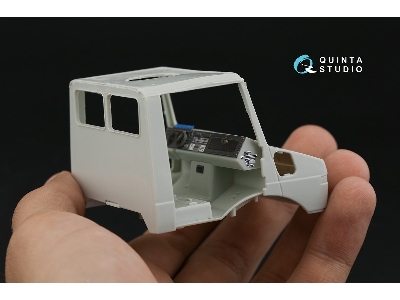 Unimog 435 - 3d-printed & Coloured Interior (For Revell Kits) - zdjęcie 11