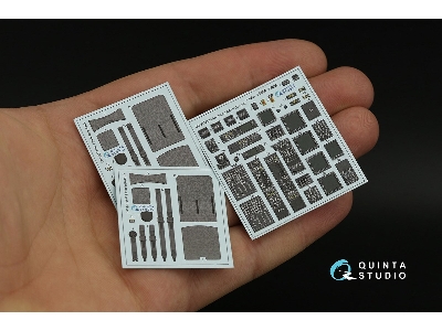 Boeing Ah-64 Di Saraf  - 3d-printed & Coloured Interior (For Takom Kits) - zdjęcie 3