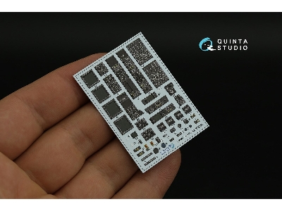 Boeing Ah-64 D Apache - Interior 3d Decal With 3d-printed Resin Parts (For Takom Kits) - zdjęcie 6