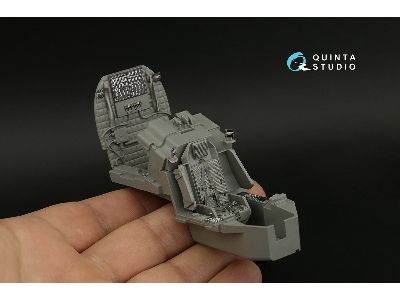 Boeing Ah-64 D Apache - Interior 3d Decal With 3d-printed Resin Parts (For Takom Kits) - zdjęcie 10