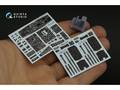 Sikorsky Mh-60 L - Interior 3d Decal With 3d-printed Resin Parts (For Kittyhawk Kits) - zdjęcie 3