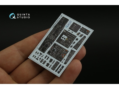 Sikorsky Mh-60 L - Interior 3d Decal With 3d-printed Resin Parts (For Kittyhawk Kits) - zdjęcie 4