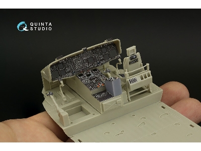 Sikorsky Mh-60 L - Interior 3d Decal With 3d-printed Resin Parts (For Kittyhawk Kits) - zdjęcie 9