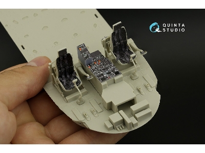 Sikorsky Mh-60 L - Interior 3d Decal With 3d-printed Resin Parts (For Kittyhawk Kits) - zdjęcie 10