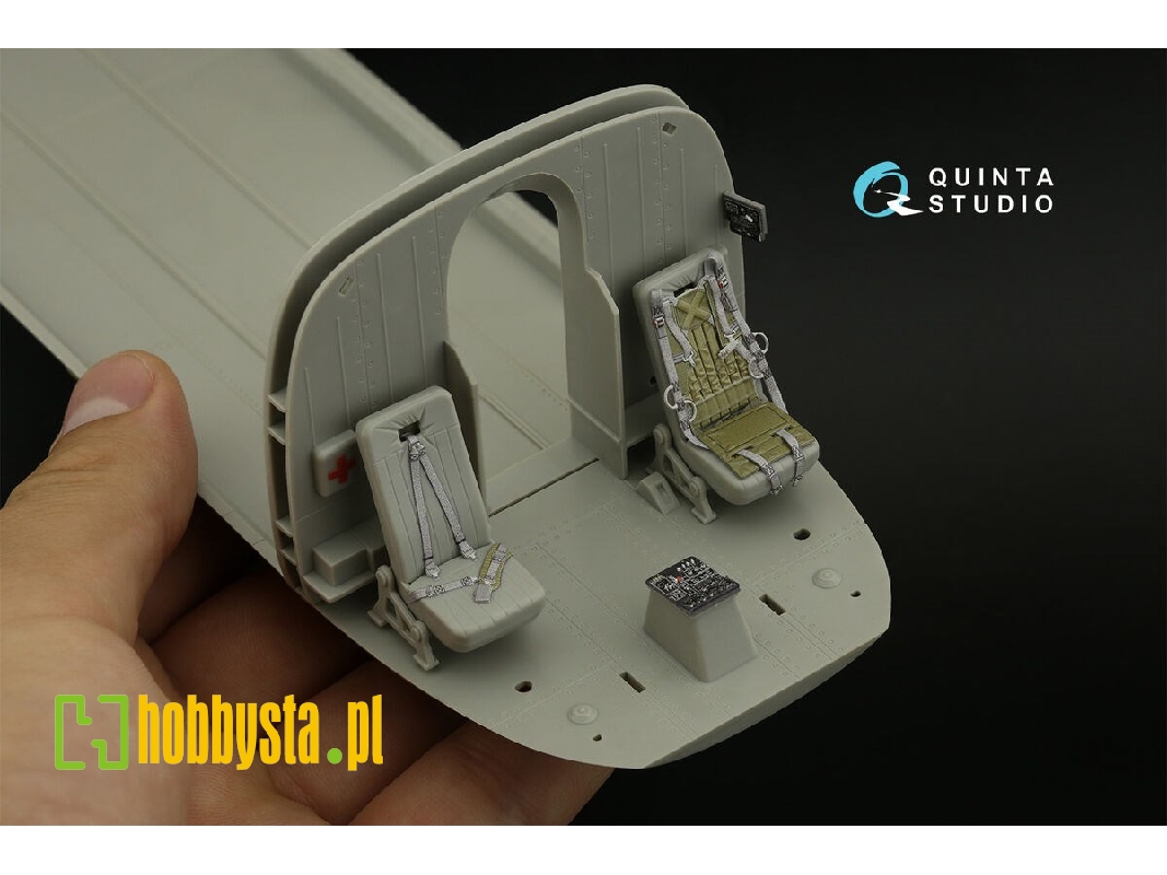 Mil Mi-17 - 3d-printed & Coloured Interior (For Trumpeter Kits) - zdjęcie 1 Mil Mi-17 - 3d-printed & Coloured Interior (For Trumpeter Kits) - zdjęcie 1