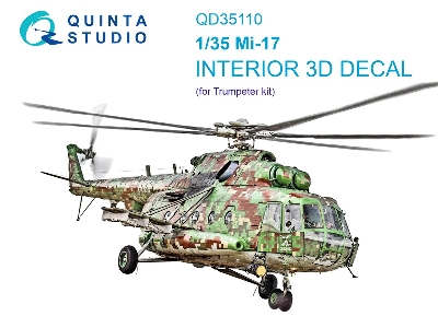 Mil Mi-17 - 3d-printed & Coloured Interior (For Trumpeter Kits) - zdjęcie 2
