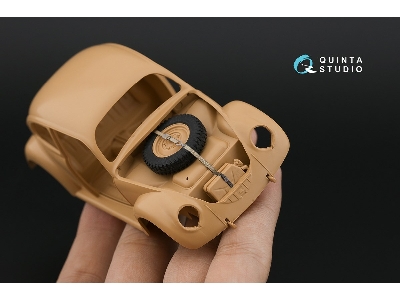 Volkswagen Typ 82e  - 3d-printed & Coloured Interior (For Rfm Kits) - zdjęcie 11
