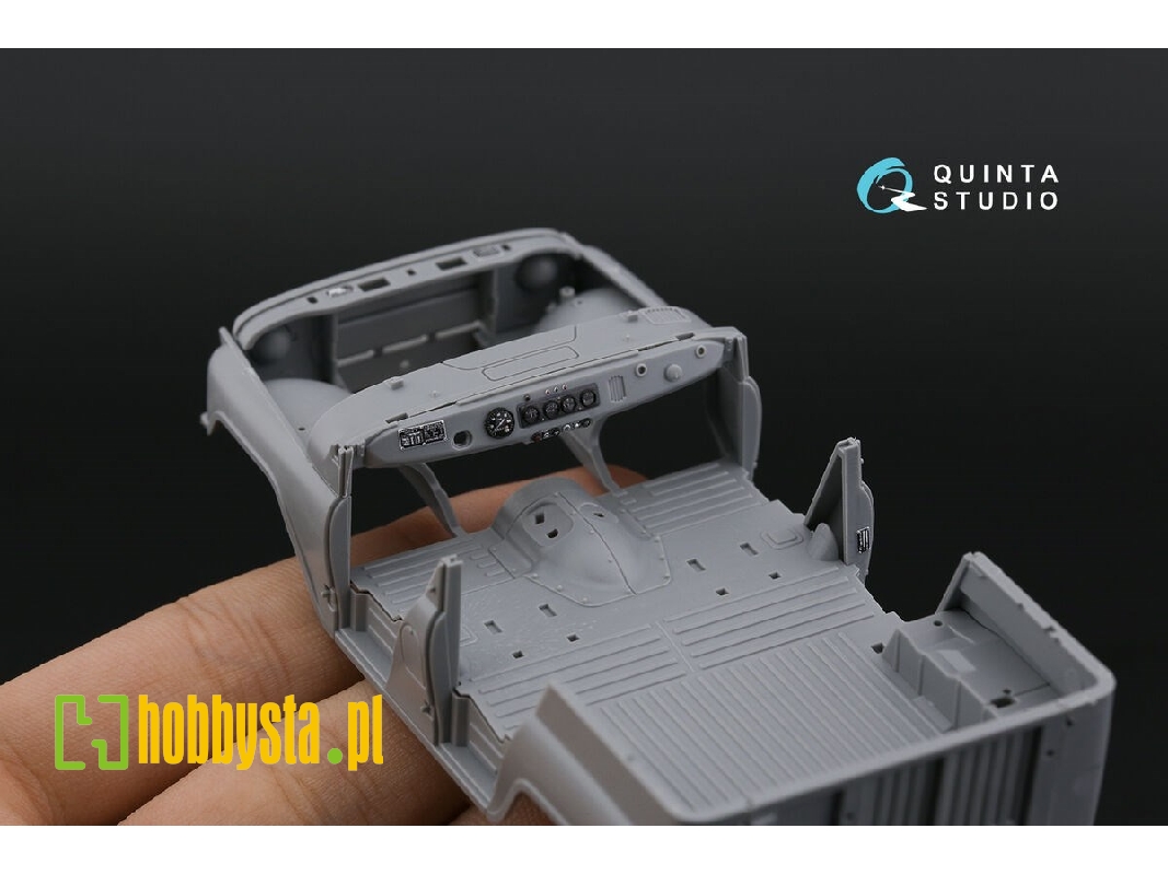 Uaz-469 - 3d-printed & Coloured Interior (For Zvezda Kits) - zdjęcie 1 Uaz-469 - 3d-printed & Coloured Interior (For Zvezda Kits) - zdjęcie 1