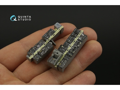 Boeing Ah-64 D Efab (Extended Forward Avionics Bays) - Interior 3d Decal (For Meng Kits) - zdjęcie 8