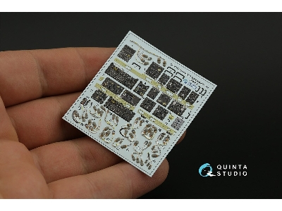 Boeing Ah-64 D/E Efab (Extended Forward Avionics Bays) - Interior 3d Decal (For Takom Kits) - zdjęcie 4