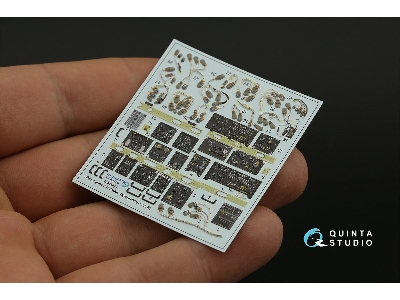 Boeing Ah-64 D/E Efab (Extended Forward Avionics Bays) - Interior 3d Decal (For Takom Kits) - zdjęcie 6