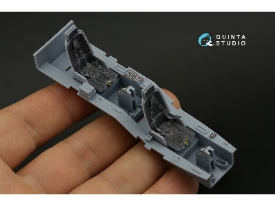 Bell Ah-1 Z - Interior 3d Decal With 3d-printed Resin Parts (For Academy Kits) - zdjęcie 1