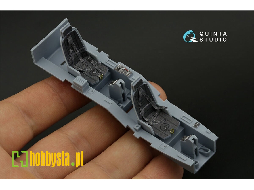 Bell Ah-1 Z - Interior 3d Decal With 3d-printed Resin Parts (For Academy Kits) - zdjęcie 1 Bell Ah-1 Z - Interior 3d Decal With 3d-printed Resin Parts (For Academy Kits) - zdjęcie 1
