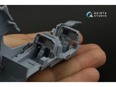 Bell Ah-1 Z - Interior 3d Decal With 3d-printed Resin Parts (For Academy Kits) - zdjęcie 8