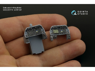 Bell Ah-1 Z Viper - Luminous Displays Interior 3d Decal (For Academy Kits) - zdjęcie 8