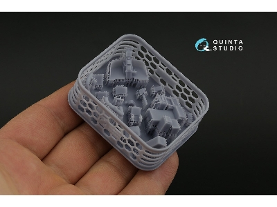 Bell Ah-1 W - Interior 3d Decal With 3d-printed Resin Parts (For Academy Kits) - zdjęcie 4