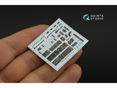 Bell Ah-1 W - Interior 3d Decal With 3d-printed Resin Parts (For Academy Kits) - zdjęcie 8
