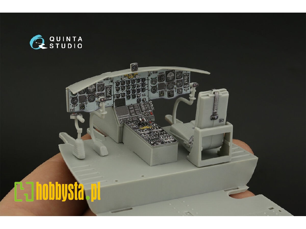 Boeing Ch-47 A Chinook - 3d-printed & Coloured Interior (For Trumpeter Kits) - zdjęcie 1 Boeing Ch-47 A Chinook - 3d-printed & Coloured Interior (For Trumpeter Kits) - zdjęcie 1