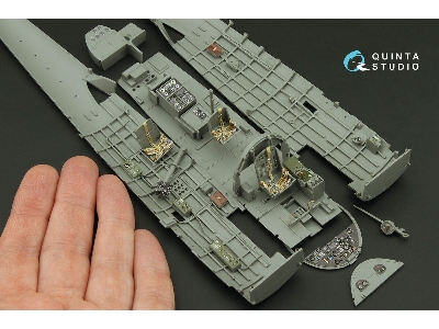 Nakajima B5n2 Kate - 3d-printed & Coloured Interior (For Border Model Kits) - zdjęcie 1