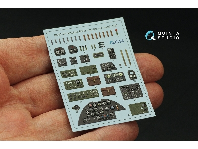 Nakajima B5n2 Kate - 3d-printed & Coloured Interior (For Border Model Kits) - zdjęcie 4