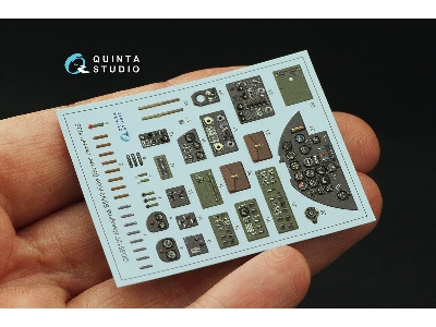 Nakajima B5n2 Kate - 3d-printed & Coloured Interior (For Border Model Kits) - zdjęcie 5