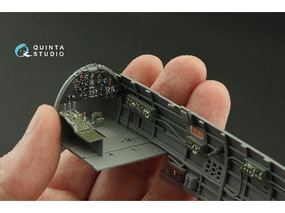 Nakajima B5n2 Kate - 3d-printed & Coloured Interior (For Border Model Kits) - zdjęcie 6