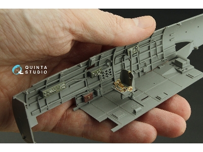 Nakajima B5n2 Kate - 3d-printed & Coloured Interior (For Border Model Kits) - zdjęcie 7