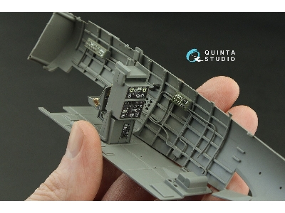 Nakajima B5n2 Kate - 3d-printed & Coloured Interior (For Border Model Kits) - zdjęcie 8