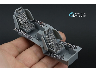 Boeing Ah-64 A Apache - 3d-printed & Coloured Interior (For Trumepter Kits) - zdjęcie 1
