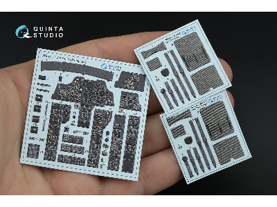 Boeing Ah-64 A Apache - 3d-printed & Coloured Interior (For Trumepter Kits) - zdjęcie 3