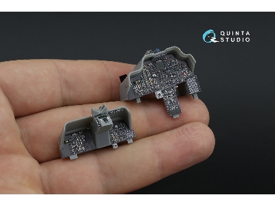 Boeing Ah-64 A Apache - 3d-printed & Coloured Interior (For Trumepter Kits) - zdjęcie 10