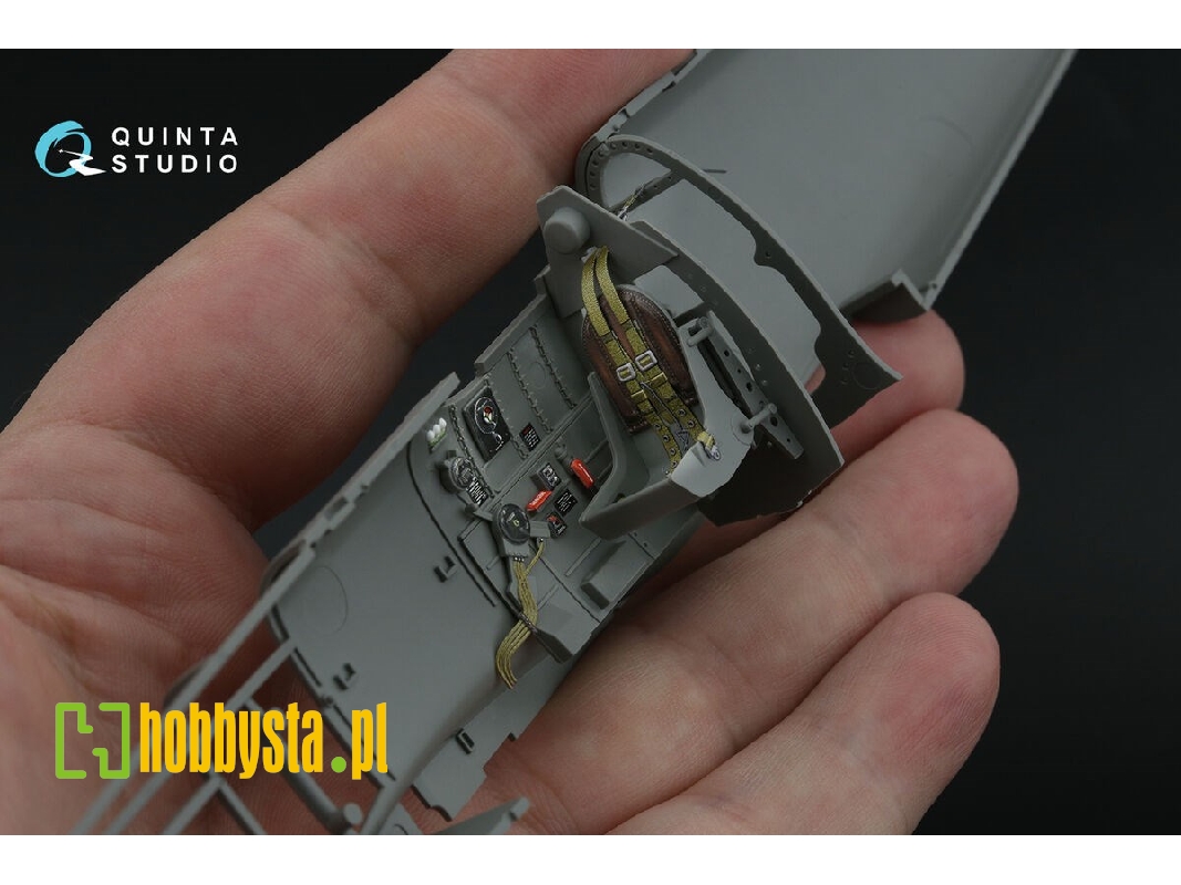 Supermarine Spitfire Mk. Vb - 3d-printed & Coloured Interior (For Border Model Kits) - zdjęcie 1 Supermarine Spitfire Mk. Vb - 3d-printed & Coloured Interior (For Border Model Kits) - zdjęcie 1