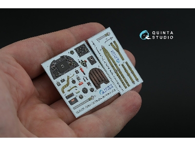 Supermarine Spitfire Mk. Vb - 3d-printed & Coloured Interior (For Border Model Kits) - zdjęcie 3