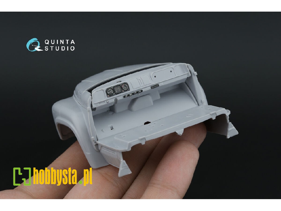 Zil-mmz-555 - 3d-printed & Coloured Interior (For Avd Kits) - zdjęcie 1 Zil-mmz-555 - 3d-printed & Coloured Interior (For Avd Kits) - zdjęcie 1