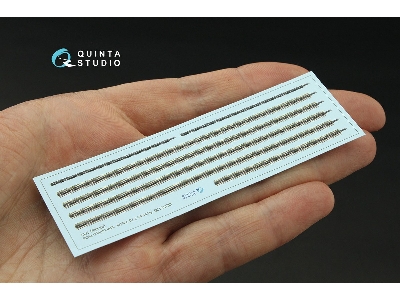 Russian 7.62 Metal Ammunition Belts Interior 3d Decal (For All Kits) - zdjęcie 3