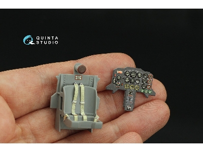 Focke-wulf Triebflugel - 3d-printed & Coloured Interior (For Miniart Kits) - zdjęcie 9