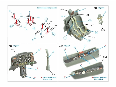 Focke-wulf Triebflugel - 3d-printed & Coloured Interior (For Miniart Kits) - zdjęcie 10